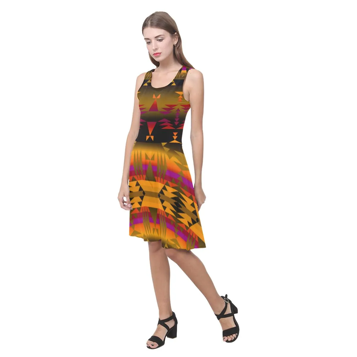 Between the Sierra Mountains Atalanta Casual Sundress