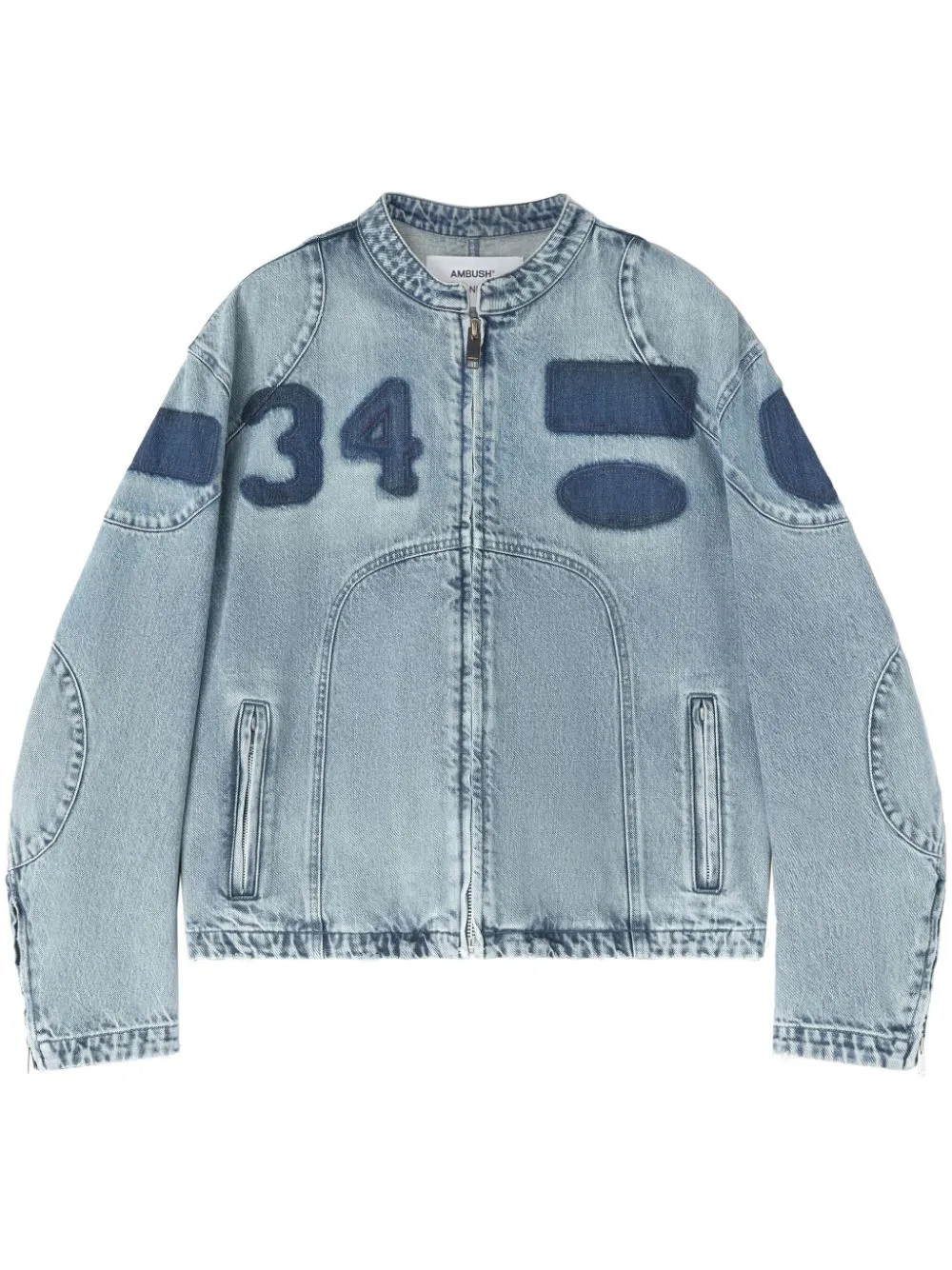 Denim Rider Jacket Vintage Blue