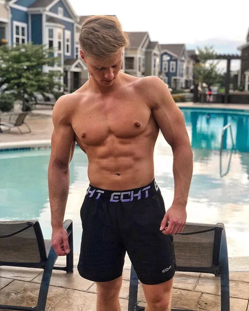 Men's Graphics Waistband Shorts